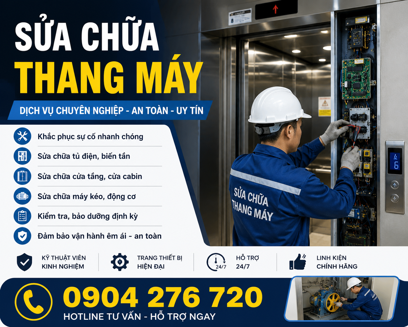 Bảo trì thang máy